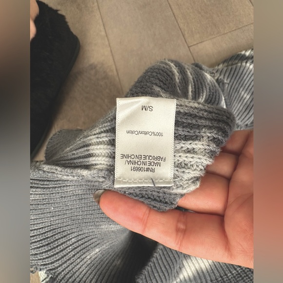 Chunky Distressed Tie Dye Sweater - Picture 6 of 6